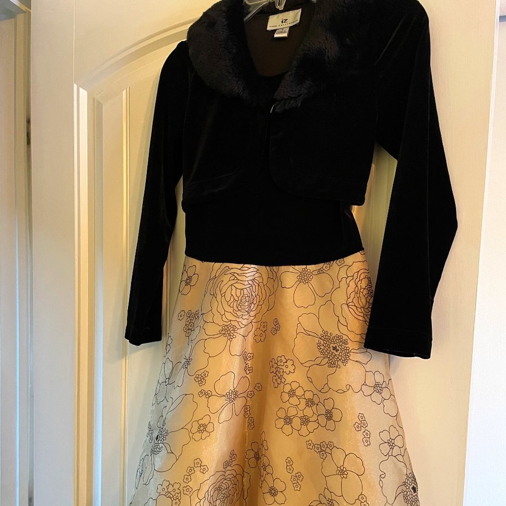 Iz Byer California Girls Holiday Dress Size 7